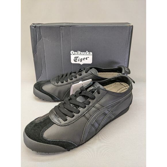 Authentic Onitsuka Tiger MEXICO 66 1183C102 002 Black/Black Size US 8 - Picture 1 of 12